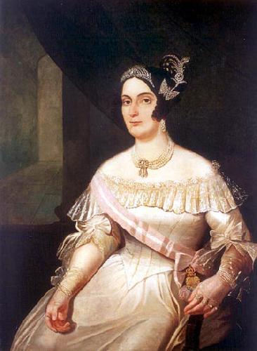 Francisco Pedro do Amaral Portrait of Domitila de Castro Canto e Melo,